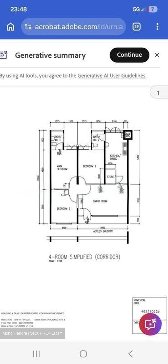 Blk 650 Hougang Avenue 8 (Hougang), HDB 4 Rooms #556922241